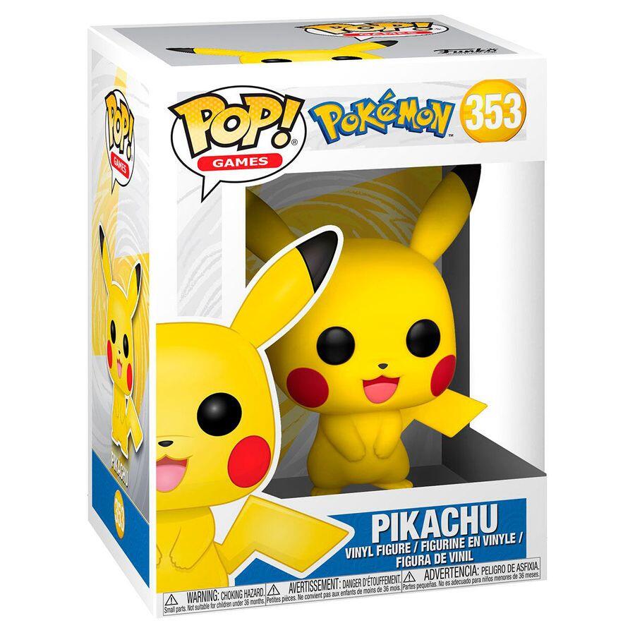 Funko Pop! Games Figur Pokémon Pikachu #353 Vinyle, env. 9 cm