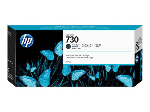 Cartouche d'encre HP Original 730 - noir mat (P2V71A)