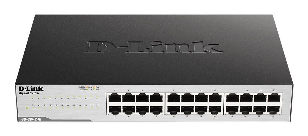 D-Link GO-SW-24G/E, commutateur Gigabit non géré 24 ports Easy Desktop