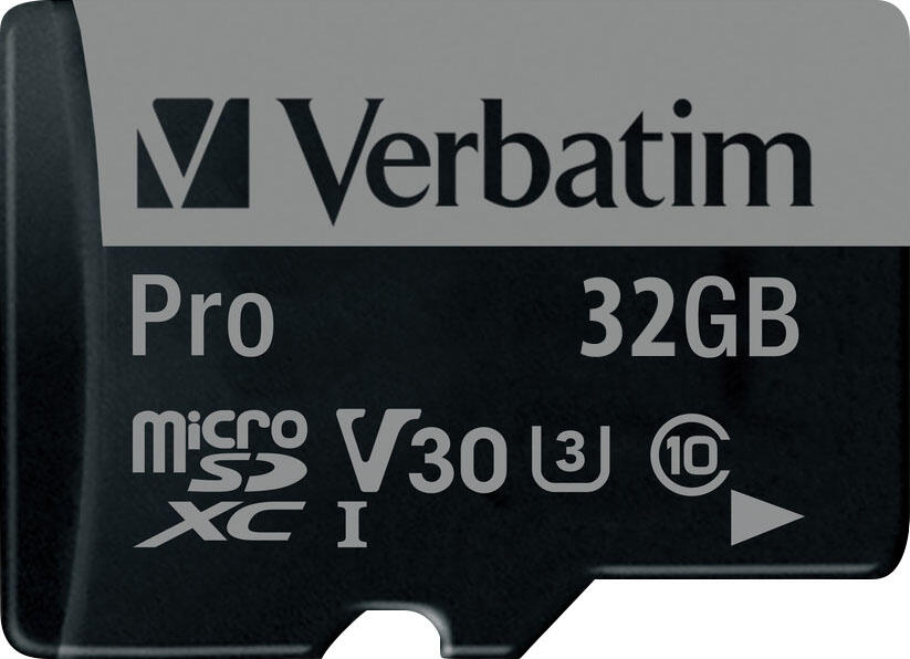 Carte micro SDHC Verbatim 32 Go